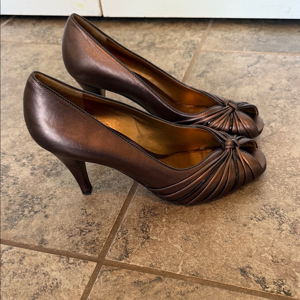 Arturo Chiang Bronze Heels